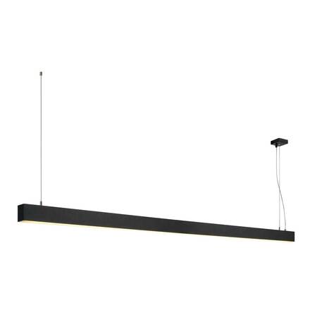 BIG WHITE GLENOS profilové závěsné svítidlo, LED, 3000K, černá, 2 m, 85W 1001406