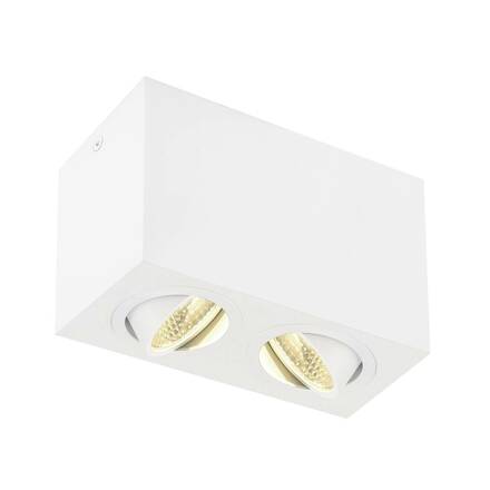 BIG WHITE TRILEDO Double LED vnitřní stropní nástavbové svítidlo, bílá, 3000K, 16W 1002008