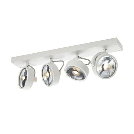 BIG WHITE KALU CW vnitřní nástěnné a stropní nástavbové svítidlo, quad, QPAR111, bílá, 4x75W 1002024
