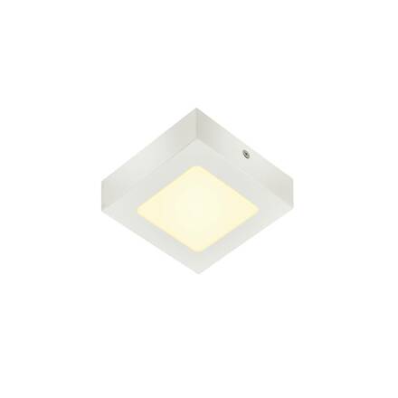 BIG WHITE SENSER 12 Indoor, stropní LED svítidlo hranaté, bílé, 3000K 1003017