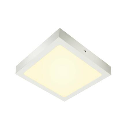 BIG WHITE SENSER 24 Indoor, stropní LED svítidlo hranaté, bílé, 3000K 1003019