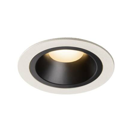 BIG WHITE NUMINOS DL M vnitřní LED zápustné stropní svítidlo bílá/černá 2700 K 20° včetně listových pružin 1003853