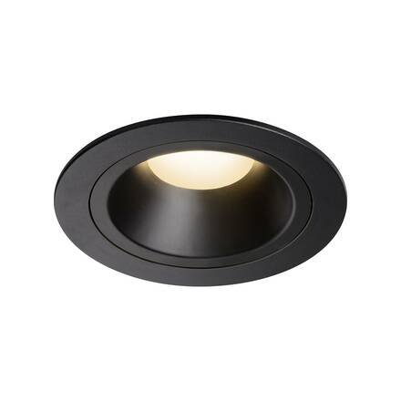 BIG WHITE NUMINOS DL M vnitřní LED zápustné stropní svítidlo černá/černá 3000 K 20° včetně listových pružin 1003865