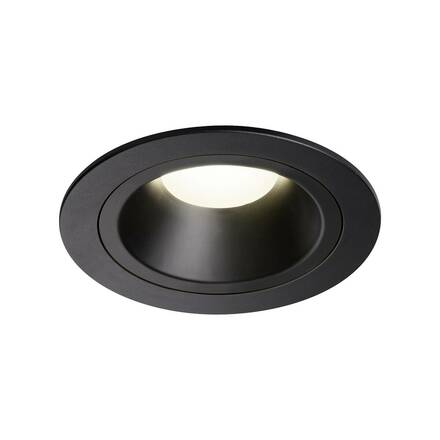 BIG WHITE NUMINOS DL M vnitřní LED zápustné stropní svítidlo černá/černá 4000 K 20° včetně listových pružin 1003889