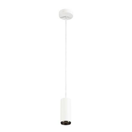 BIG WHITE NUMINOS PD PHASE S vnitřní LED závěsné svítidlo bílá/černá 3000 K 60° 1004160