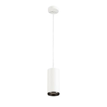 BIG WHITE NUMINOS PD PHASE L vnitřní LED závěsné svítidlo bílá/černá 4000 K 24° 1004358