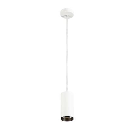 BIG WHITE NUMINOS PD DALI M vnitřní LED závěsné svítidlo bílá/černá 3000 K 24° 1004542
