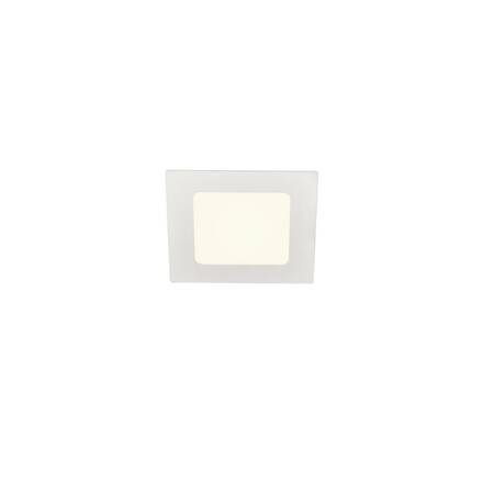 BIG WHITE SENSER 12 DL vnitřní LED stropní zápustné svítidlo hranaté bílé, 4000 K 1004697