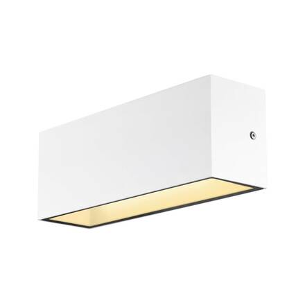 BIG WHITE SITRA L WL UP/DOWN venkovní LED nástěnné přisazené svítidlo, bílé CCT switch 3000/4000 K 1005156