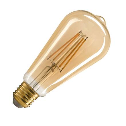 BIG WHITE ST64 E27 LED světelný zdroj zlatý 7,5 W 2500 K CRI 90 320° 1005265