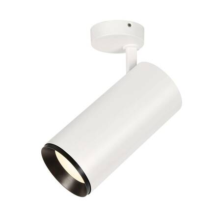 BIG WHITE NUMINOS XL PHASE přisazené stropní svítidlo bílé/černé 36 W 60° 1006100