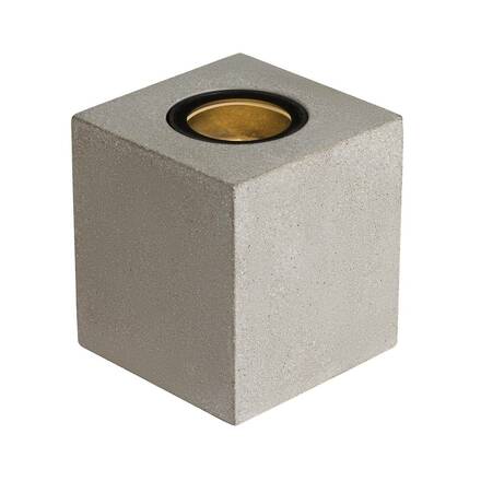BIG WHITE (SLV) CONCRETO FL stojací lampa, hranatá GU10 šedá 10 W 1006409