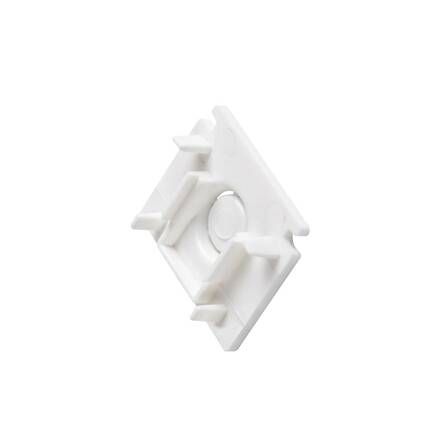 BIG WHITE (SLV) Koncová krytka pro nástavbovou lištu standard 48 V TRACK bílá 1006594