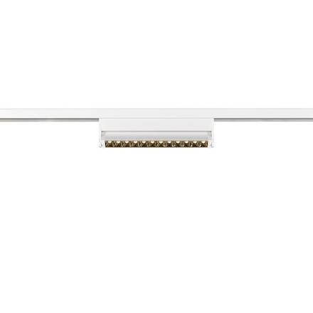 BIG WHITE (SLV) IN-LINE 24 48 V TRACK Move DALI, Darklight Reflector, spot, bílé/bílé, 7,3 W, 580 lm, 2700 K, CRI90, 35° 1006640