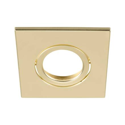 BIG WHITE (SLV) UNIVERSAL DOWNLIGHT kryt pro downlight IP20, výkyvný, hranatý, matně zlatý 1007194