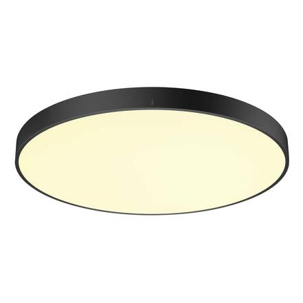 BIG WHITE (SLV) MEDO PRO 90 stropní nástavbové svítidlo, kulaté, 3000/4000K, 74W, fáze, 80°, UGR&lt;19, černá 1007312