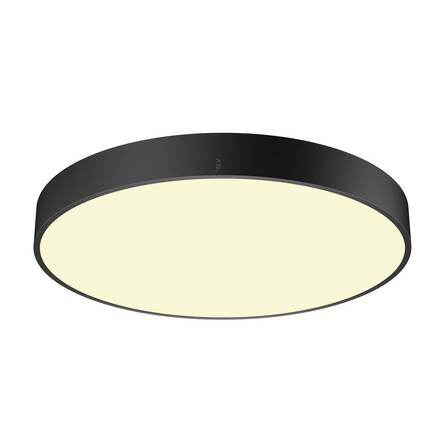 BIG WHITE (SLV) MEDO 60 nástěnné a stropní nástavbové svítidlo, kulaté, 2700/3000/4000K, 39W, fáze, 110°, černá 1007322