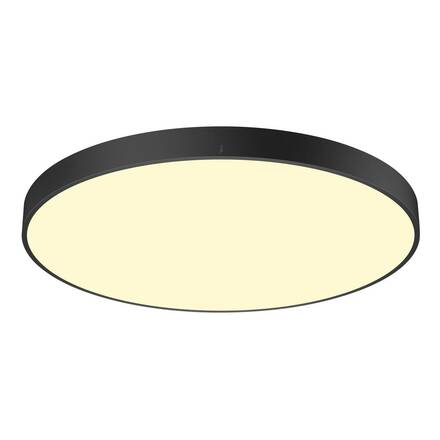 BIG WHITE (SLV) MEDO 90 stropní nástavbové svítidlo, kulaté, 2700/3000/4000K, 79W, fáze, 110°, černá 1007325
