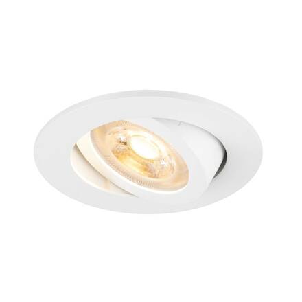 BIG WHITE (SLV) NEW TRIA 68 stropní vestavné svítidlo, kulaté, max. 10W GU10, bílá 1007368