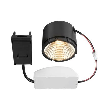 BIG WHITE (SLV) NEW TRIA LED modul, kulatá, 2700K, 38°, fáze, černá 1007409
