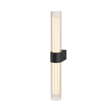 BIG WHITE (SLV) LYGANT double nástěnné přisazené svítidlo, 3000 K, 11 W, černá 1007618