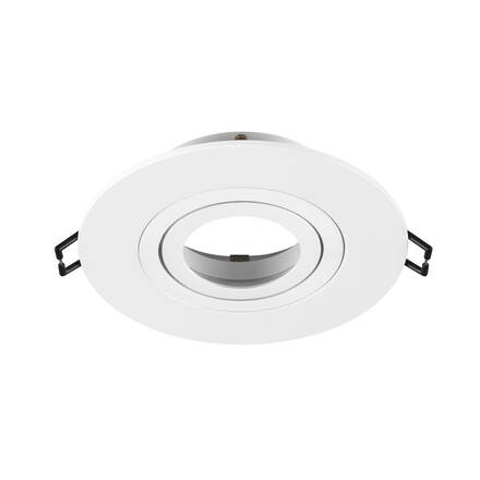 BIG WHITE (SLV) NEW TRIA 75 XL kroužek pro vestavbu do stropu, D: 11 H: 2,6 cm, IP 20, bílá 1007630