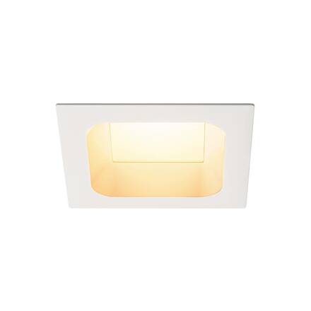 BIG WHITE VERLUX, vestavné svítidlo, LED, 3000K, bílé matné, D/Š/H 13,5/13,5/7,5 cm, 20W 112692