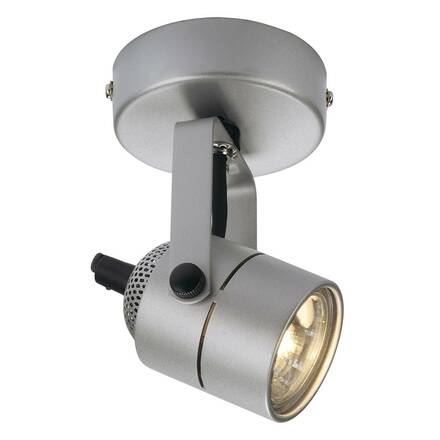 BIG WHITE SPOT 79, nástěnné a stropní svítidlo, QPAR51, kulaté, stříbrošedé, 230 V, max. 50 W 132024