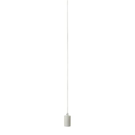 BIG WHITE FITU, závěsné svítidlo, A60, kulaté, bílé, kabel 5m s otevřeným koncem, max. 60 W 132691