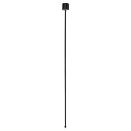 BIG WHITE VÝKYVNÝ ZÁVĚS, pro vysokonapěťovou 3fázovou nástavnou přípojnici EUTRAC, pevný, černý, 120 cm, závit M13 145710