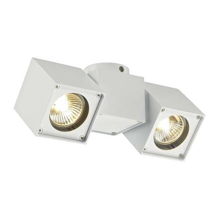 BIG WHITE ALTRA DICE, stropní svítidlo, dvě žárovky, QPAR51, bílé, max. 100 W 151531