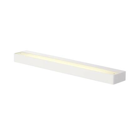 BIG WHITE SEDO 14, nástěnné svítidlo, LED, 3000K, hranaté, bílé, satinované sklo, D/Š/V 59,5/8,5/4 cm, 17 W 151781