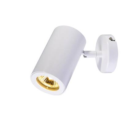 BIG WHITE ENOLA_B, nástěnné a stropní svítidlo, bodové svítidlo, jedna žárovka, QPAR51, bílé, max. 50 W 152011