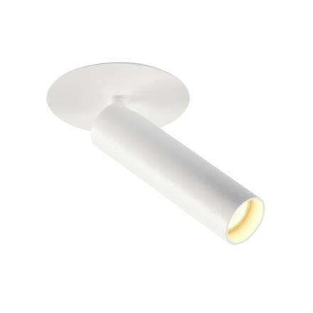 BIG WHITE KARPO, vestavné svítidlo, jedna žárovka, LED, 3000K, bílé, plochá rozeta, 7,5 W 152381