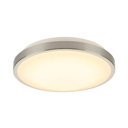 BIG WHITE MARONA, stropní svítidlo, LED, 3000K, kulaté, kartáčovaný Al, 4x3W 155156