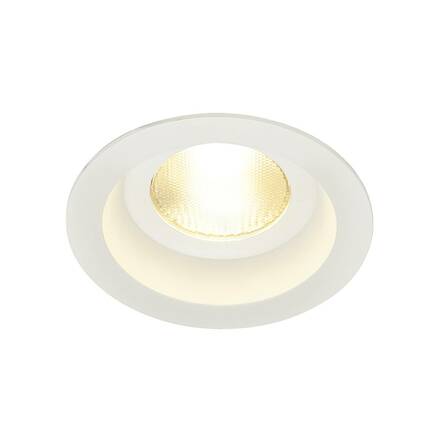 BIG WHITE CONTONE, vestavné svítidlo, LED, 2000–3000K, kulaté, bílé, pevné, 13 W, vč. listových pružin 161291