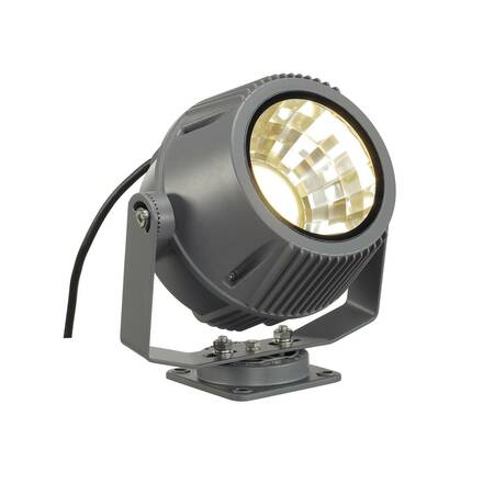 BIG WHITE FLAC BEAM, venkovní fasádní svítidlo, LED, 3000K, IP65, šedý kámen, s modulem Philips DLMi 1800lm, 27W 231072