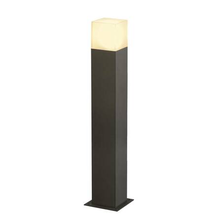BIG WHITE GRAFIT 60, venkovní stojací lampa, TC-DSE, IP44, antracit, úsporná žárovka, D/Š/V 12/12/60 cm, max. 11 W 231225
