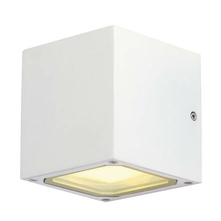 BIG WHITE SITRA CUBE, venkovní nástěnné svítidlo, TCR-TSE, IP44, bílé, max. 18 W 232531