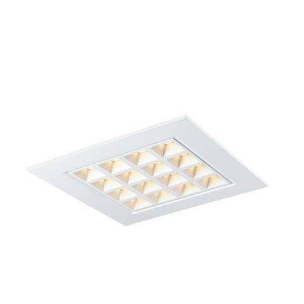 BIG WHITE PAVANO 600x600 Indoor, stropní vestavné LED svítidlo, bílé, 3000K, UGR<19 1003076