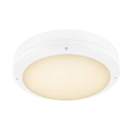 BIG WHITE (SLV) OUTDOOR BULKHEAD V 360 SENSOR 20W 830/840/856 IP65 IK10, bílý 1008901