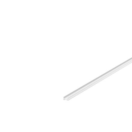 BIG WHITE GRAZIA 10, profil na stěnu, LED, plochý, drážkovaný, 2m, bílý 1000461