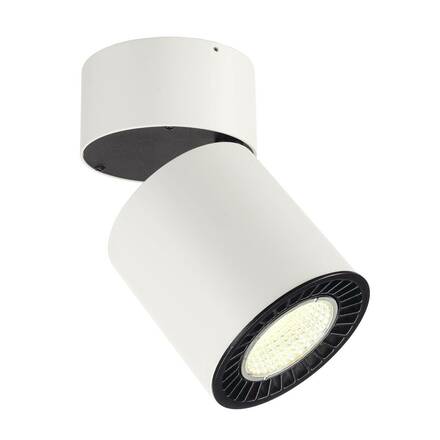 BIG WHITE SUPROS MOVE CL LED vnitřní stropní přisazené svítidlo, kruhové, bílá, 4000K, reflektoru 60°, CRI90, 3520lm 1003286