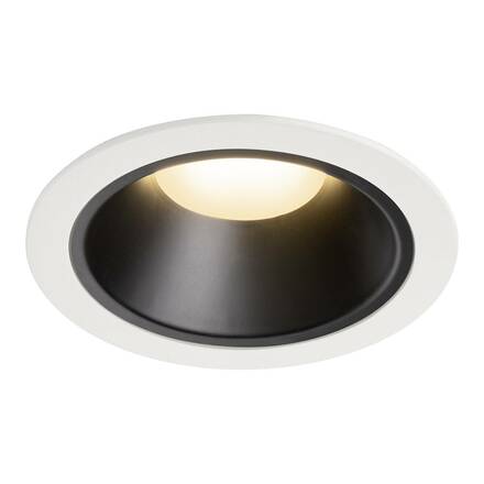 BIG WHITE NUMINOS DL XL vnitřní LED zápustné stropní svítidlo bílá/černá 3000 K 40° 1004024