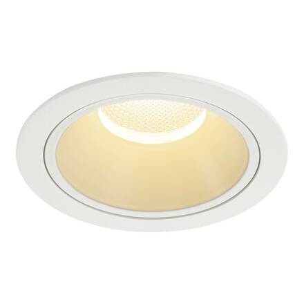 BIG WHITE NUMINOS DL XL vnitřní LED zápustné stropní svítidlo bílá/bílá 3000 K 40° 1004025
