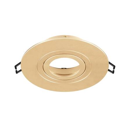 BIG WHITE (SLV) NEW TRIA 75 XL kroužek pro vestavbu do stropu, D: 11 H: 2,6 cm, IP 20, růžové zlato 1007633