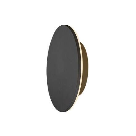 BIG WHITE (SLV) D-RING M nástěnné svítidlo, fáze, 2700/3000 K, fáze, IP65, černá 1007913