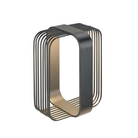 BIG WHITE (SLV) GRID CUBE stojací lampa, 2700 K, IP65, černá 1008477