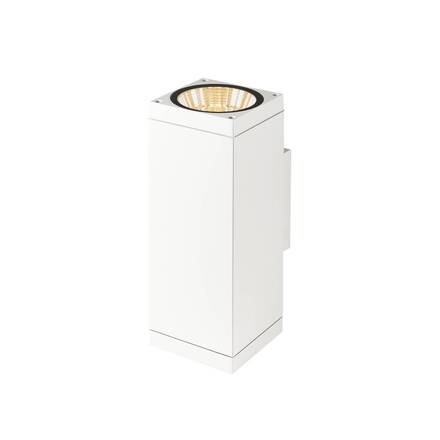 BIG WHITE (SLV) THEO PRO L nástěnné svítidlo pro povrchovou montáž, up/down, DALI, P1, 2700 K, 20 W, Touch,  24°, bílé 1010188