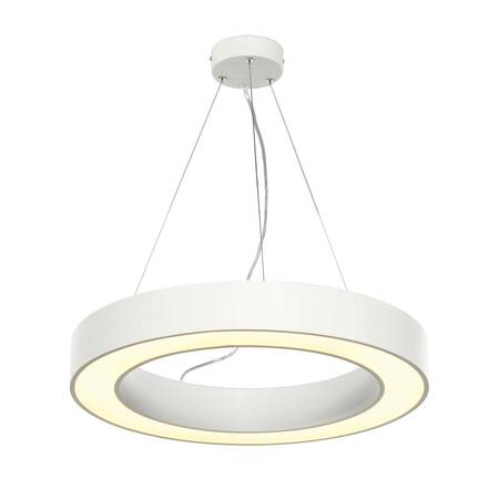 BIG WHITE MEDO RING 60, závěsné svítidlo, LED, bílé, pr. 60 cm, vč. ovladače LED 133841